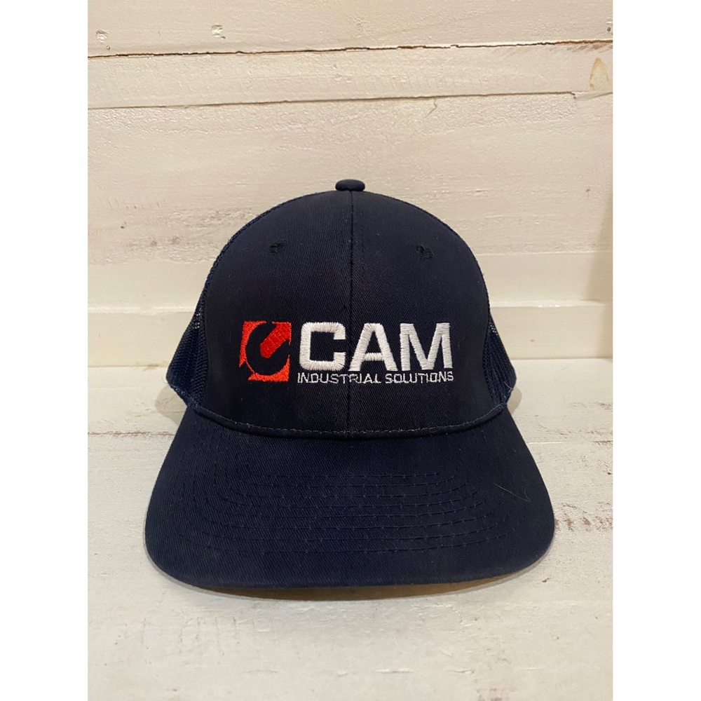 CAM Industrial Solutions Navy Blue Snap Back Hat Electrical Company